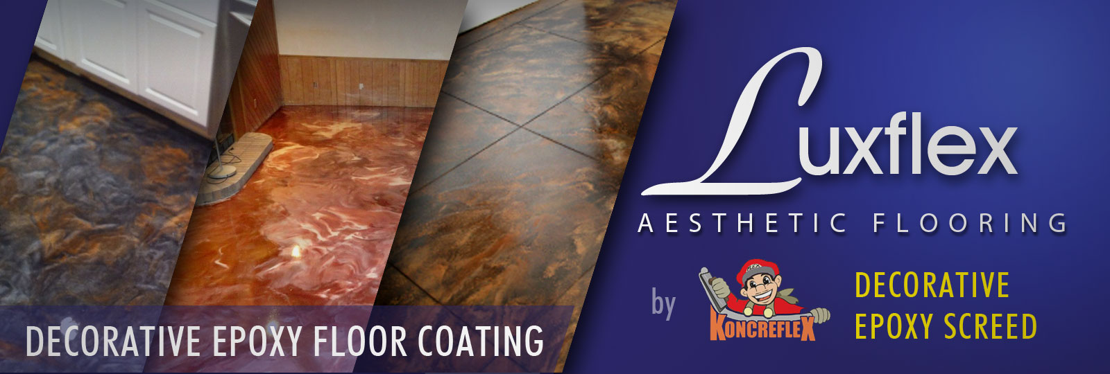 Epoxy Decorative Screed Floor Coating System by KoncreFlex