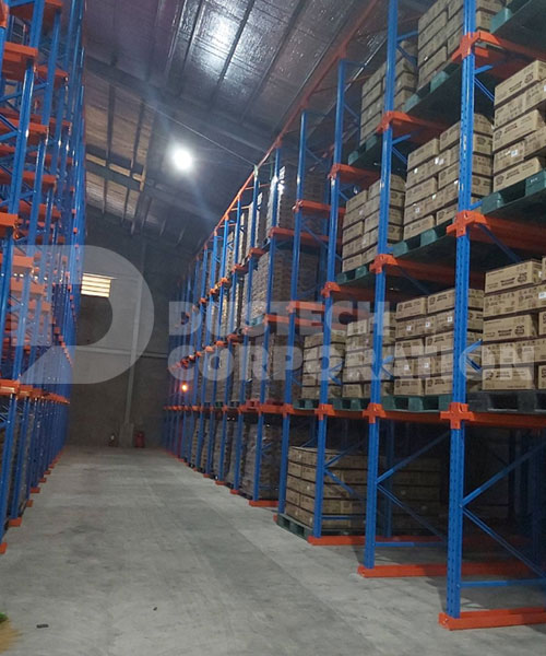 Drive-In Type Steel Racks for a Food Importer and Distributor in Bulacan