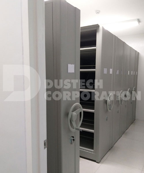 File Compactor / Mobile Shelving System for a Researching Agency in Science City of Mu&ntilde;oz, Nueva Ecija