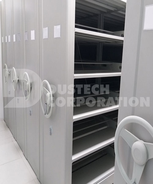 File Compactor / Mobile Shelving System for a Researching Agency in Science City of Mu&ntilde;oz, Nueva Ecija