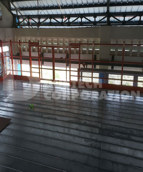 Mezzanine Steel Racks for a Water District Facility in Rosales, Pangasinan