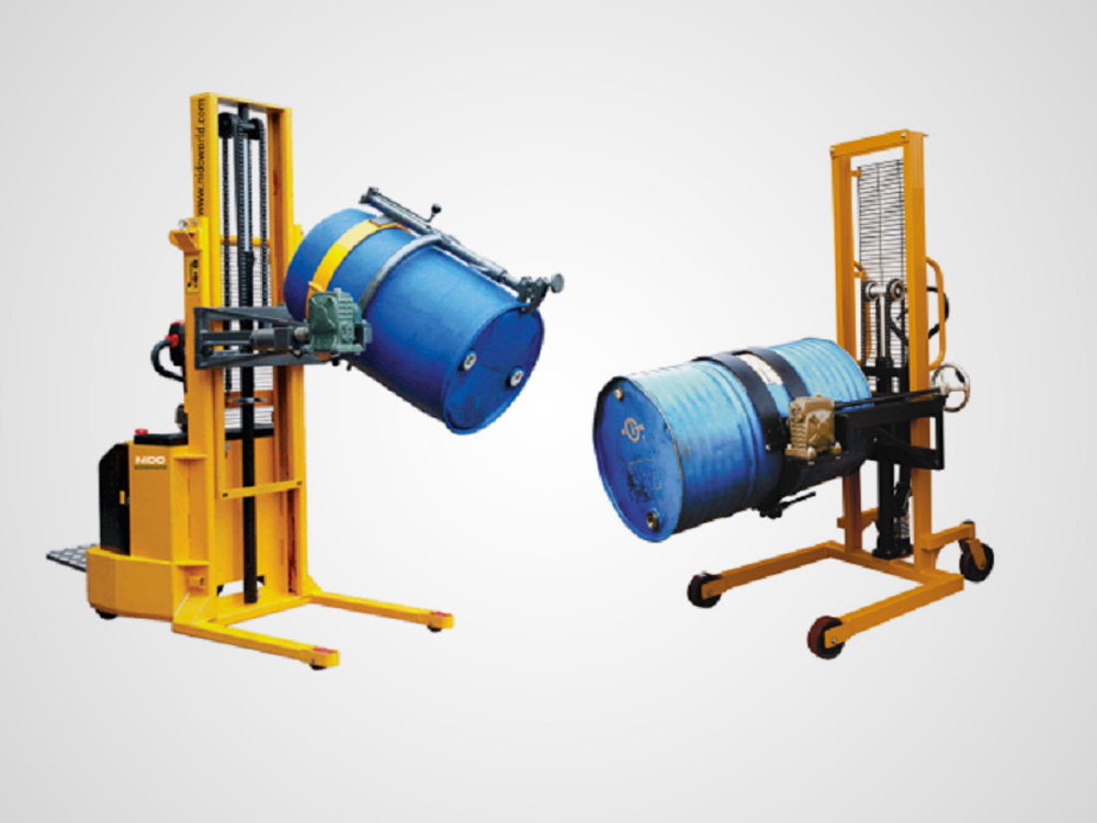 Drum Stacker and Tilter