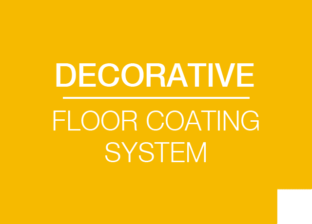Decorative Floor Coating System